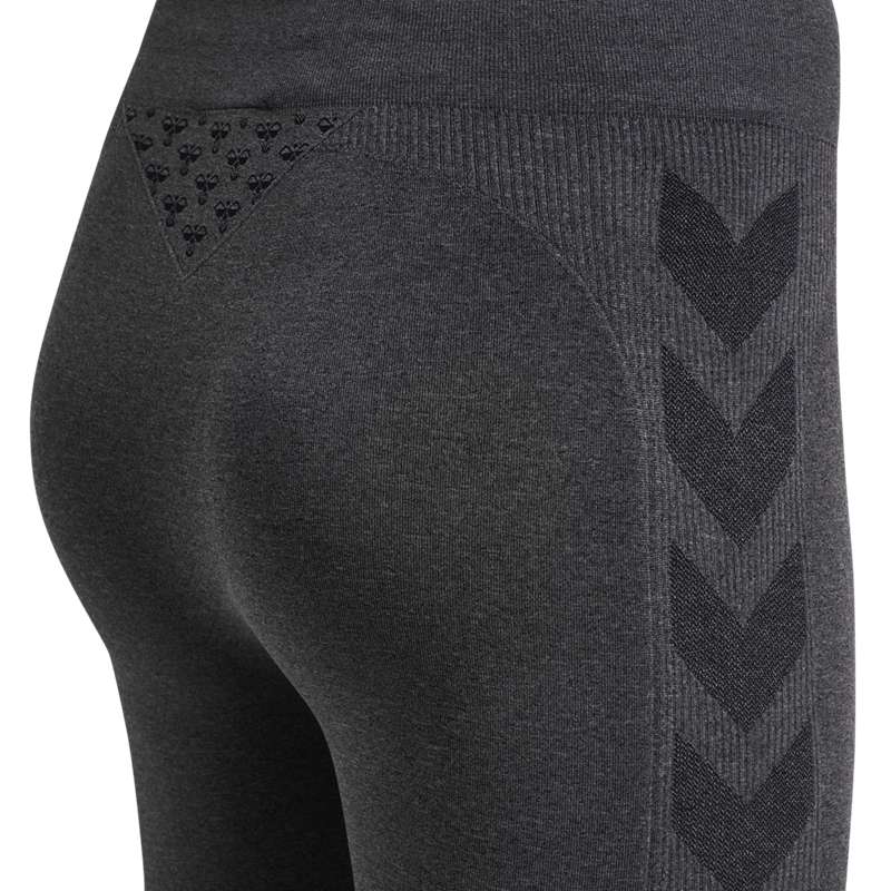 Hummel Ci Seamless 3/4 Strumpbyxor Dam Svarta | 195324-869