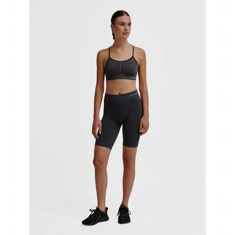 Hummel Ci Seamless Cycling Shorts Dam Svarta | 916045-773