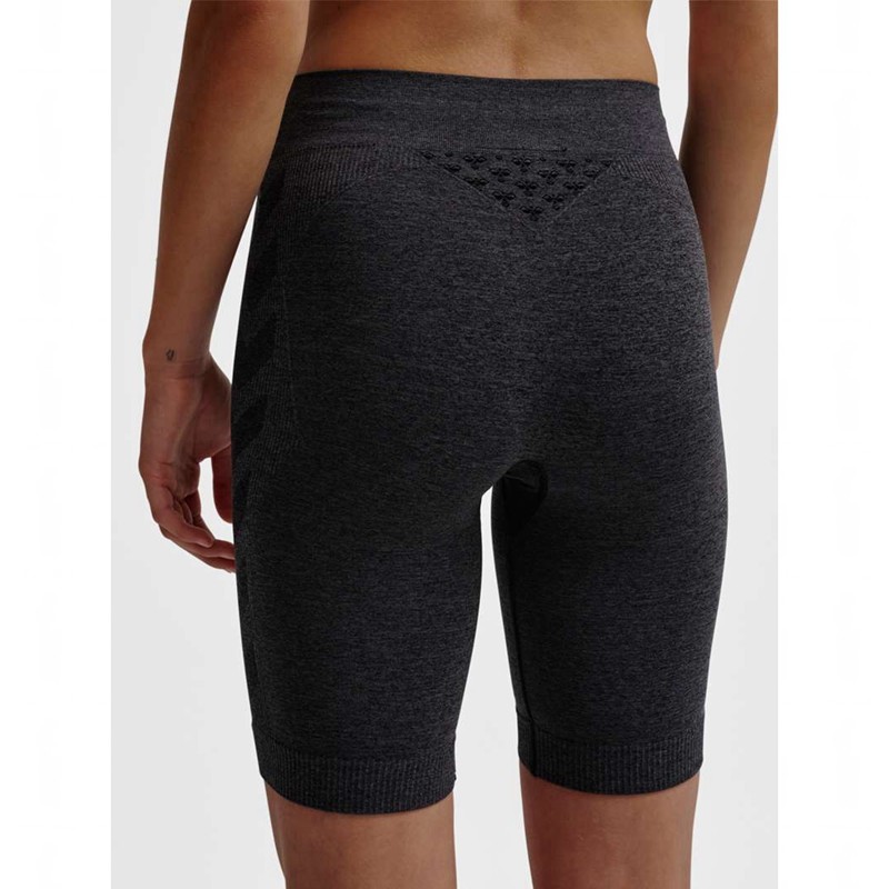 Hummel Ci Seamless Cycling Shorts Dam Svarta | 916045-773