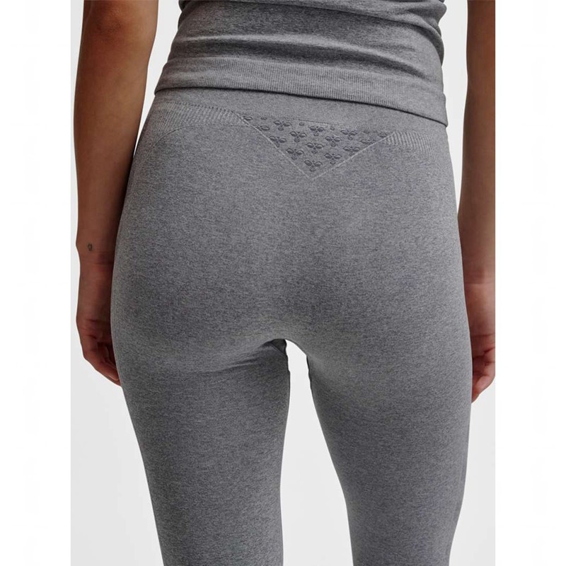 Hummel Ci Seamless Mid Waist Strumpbyxor Dam Grå | 238248-675