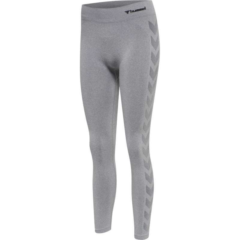 Hummel Ci Seamless Mid Waist Strumpbyxor Dam Grå | 238248-675