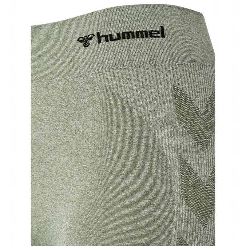 Hummel Ci Seamless Mid Waist Strumpbyxor Dam Gröna | 283845-087