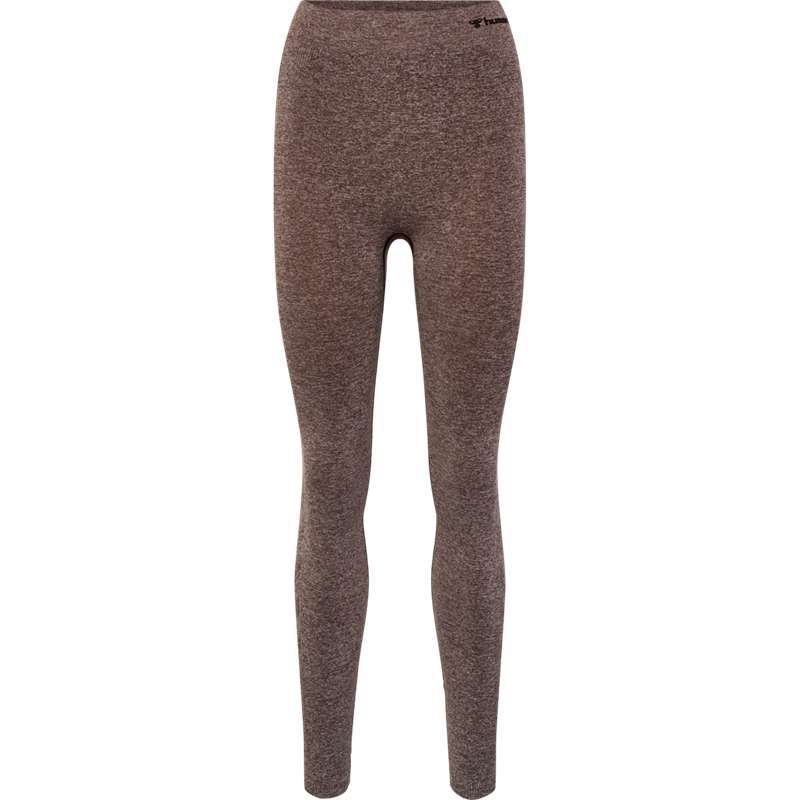 Hummel Ci Seamless Mid Waist Strumpbyxor Dam Choklad | 132978-350