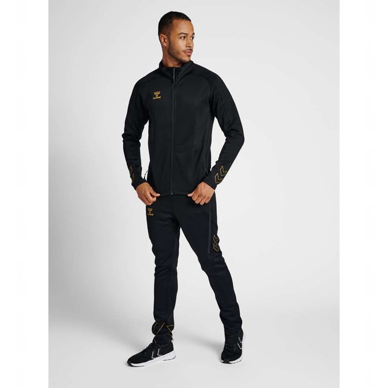 Hummel Cima Xk Zip Jackor Herr Svarta | 590652-845