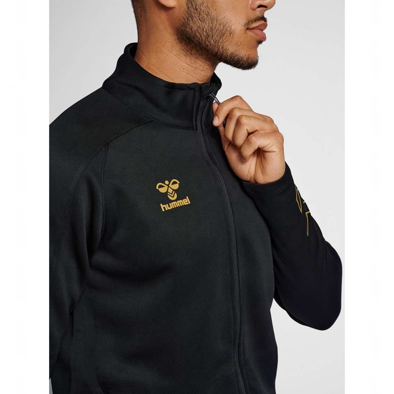 Hummel Cima Xk Zip Jackor Herr Svarta | 590652-845
