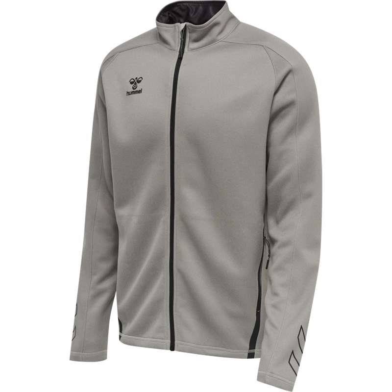 Hummel Cima Xk Zip T-shirt Herr Grå | 049344-171