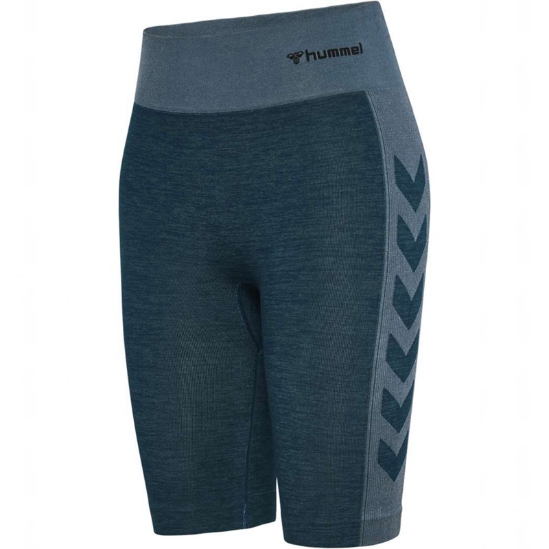 Hummel Clea Seamless Cycling Shorts Dam Blå | 862192-565