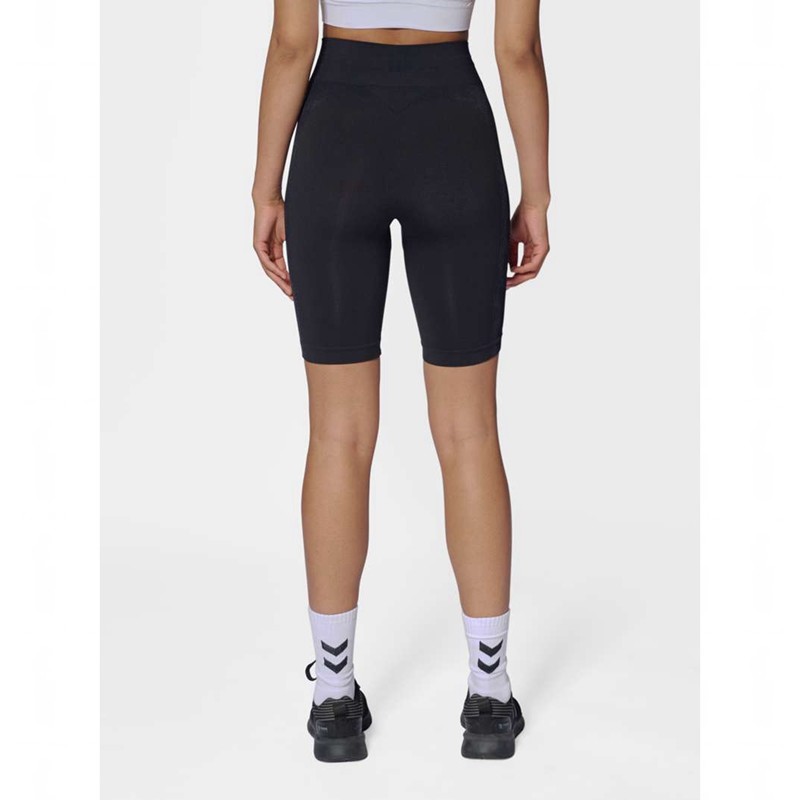 Hummel Clea Seamless Cycling Shorts Dam Svarta | 204788-344