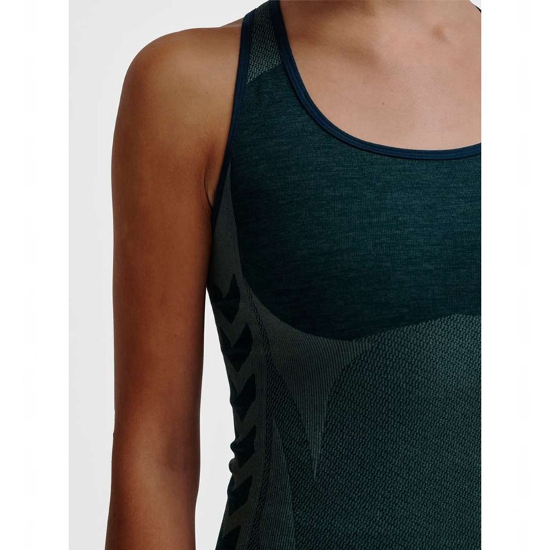 Hummel Clea Seamless Shorts Dam Gröna | 794960-426