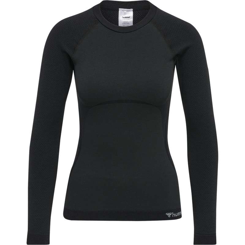 Hummel Clea Seamless Tight L/S Jackor Dam Svarta | 340232-514