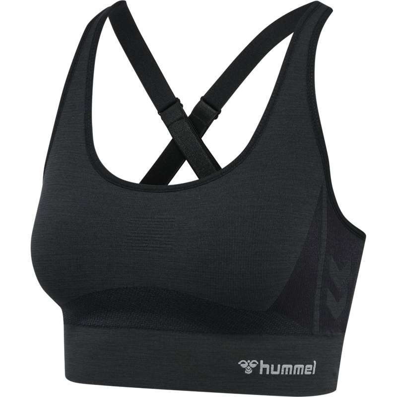 Hummel Clea Seamless Top Sport BH Dam Svarta | 067178-384
