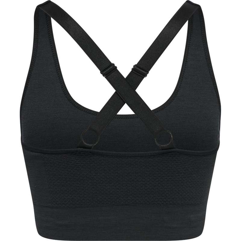Hummel Clea Seamless Top Sport BH Dam Svarta | 067178-384