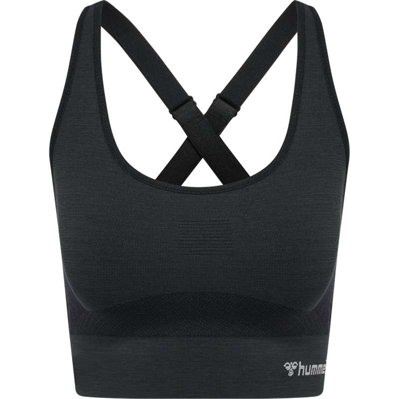 Hummel Clea Seamless Top Sport BH Dam Svarta | 067178-384