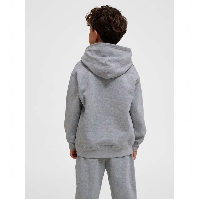 Hummel Clean Hoodie Barn Grå | 946551-118