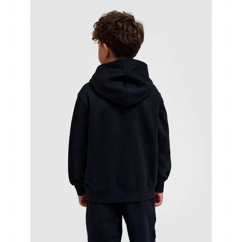 Hummel Clean Hoodie Barn Svarta | 185243-495