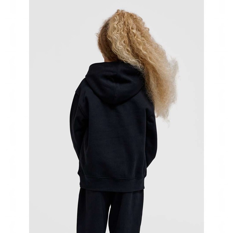Hummel Clean Hoodie Barn Svarta | 185243-495