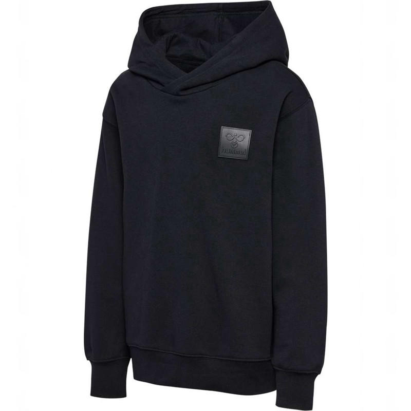 Hummel Clean Hoodie Barn Svarta | 185243-495