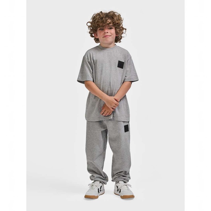 Hummel Clean S/S T-shirt Barn Grå | 346820-279