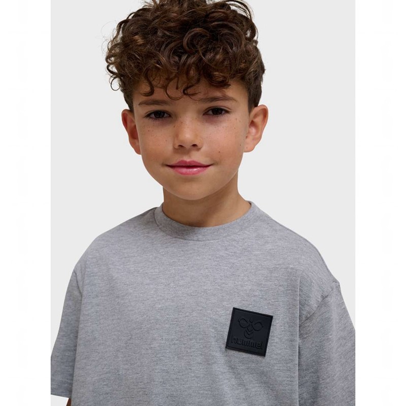 Hummel Clean S/S T-shirt Barn Grå | 346820-279