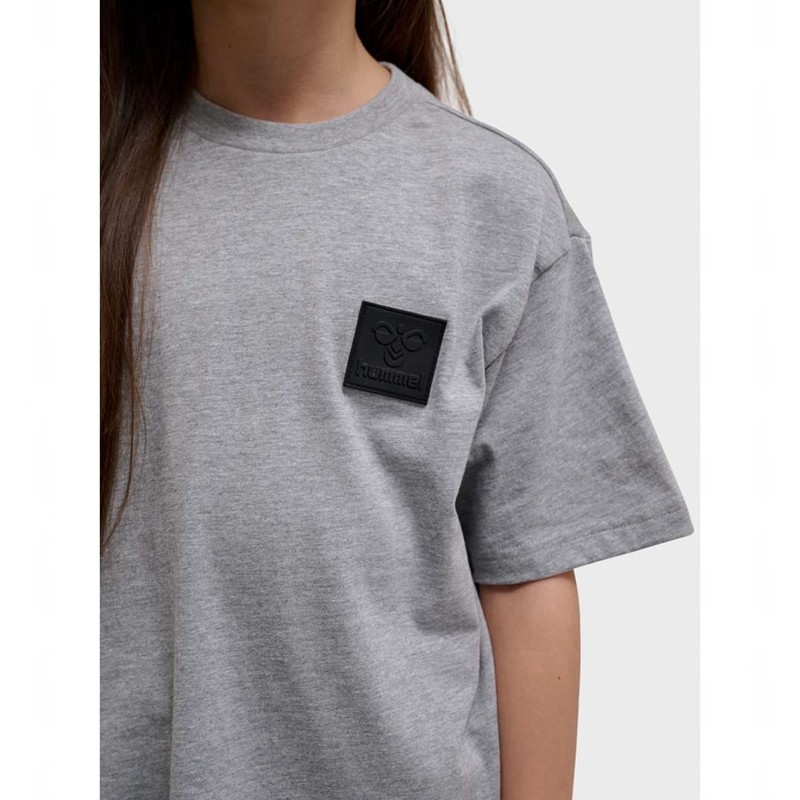 Hummel Clean S/S T-shirt Barn Grå | 346820-279