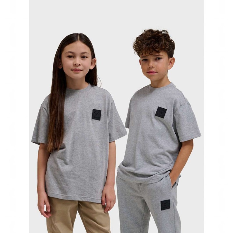 Hummel Clean S/S T-shirt Barn Grå | 346820-279