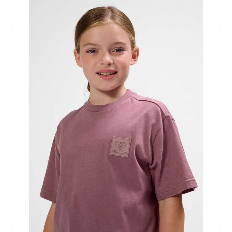 Hummel Clean S/S T-shirt Barn Rosa | 800447-192