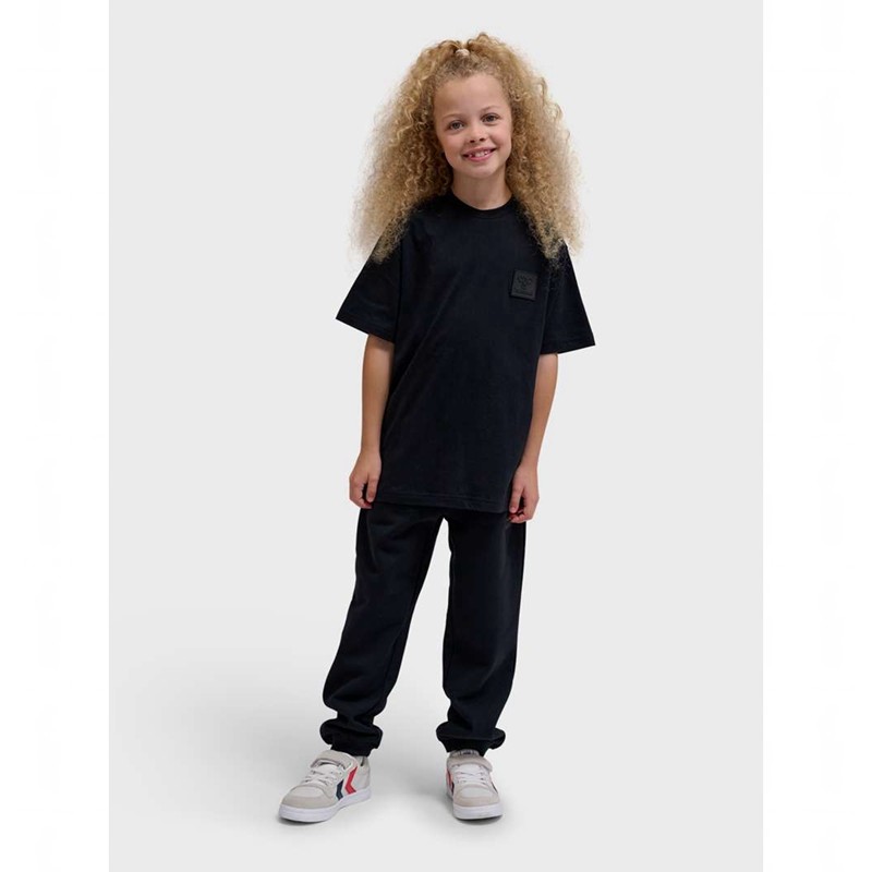 Hummel Clean S/S T-shirt Barn Svarta | 491986-239