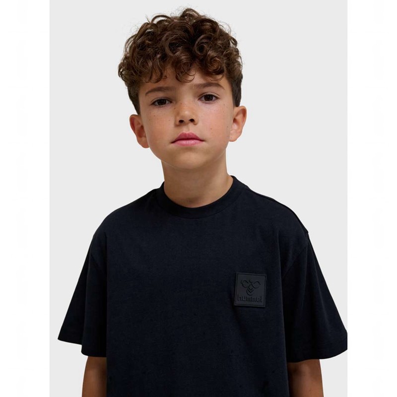 Hummel Clean S/S T-shirt Barn Svarta | 491986-239