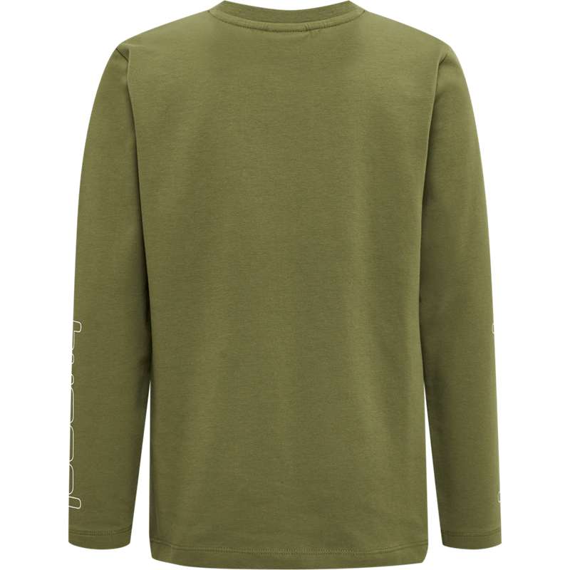 Hummel Cloud L/S T-shirt Barn Olivgröna | 979878-510