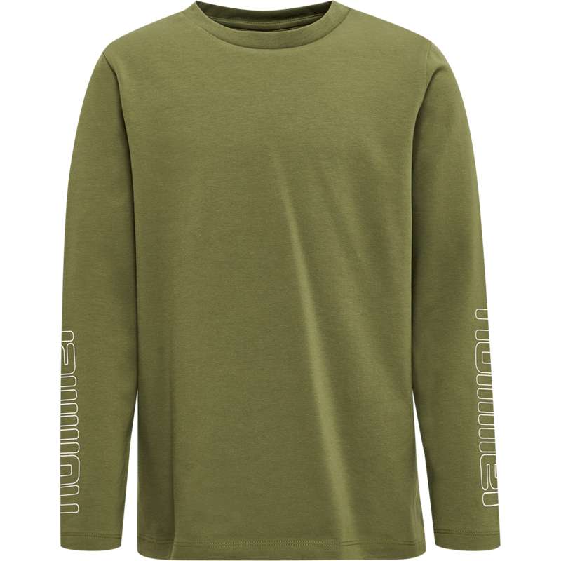 Hummel Cloud L/S T-shirt Barn Olivgröna | 979878-510