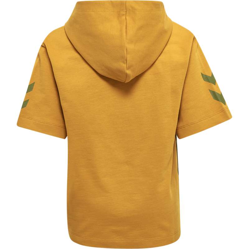 Hummel Cloud S/S Hoodie Barn Olivgröna | 525037-250