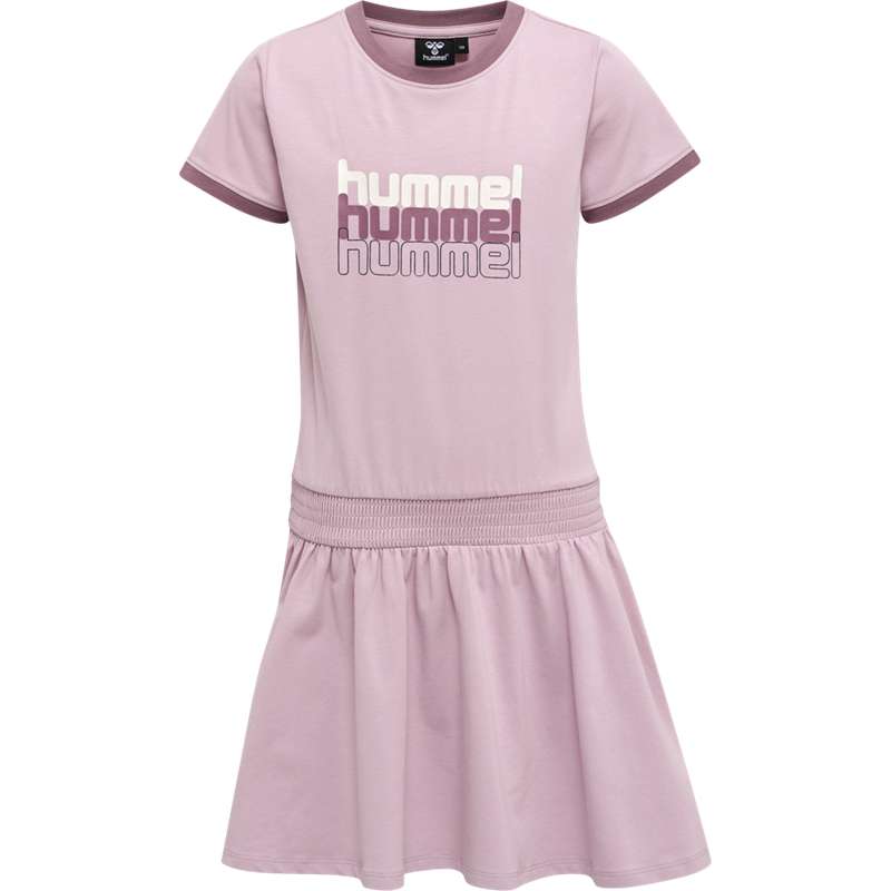 Hummel Cloud S/S Klänning Barn Rosa | 985478-123