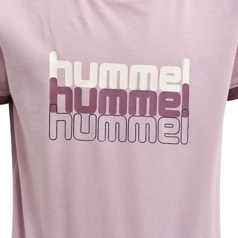 Hummel Cloud S/S Klänning Barn Rosa | 985478-123