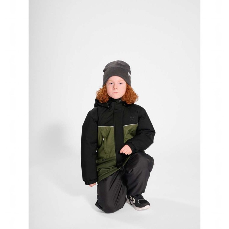Hummel Conrad Tex Jackor Barn Olivgröna | 711190-472