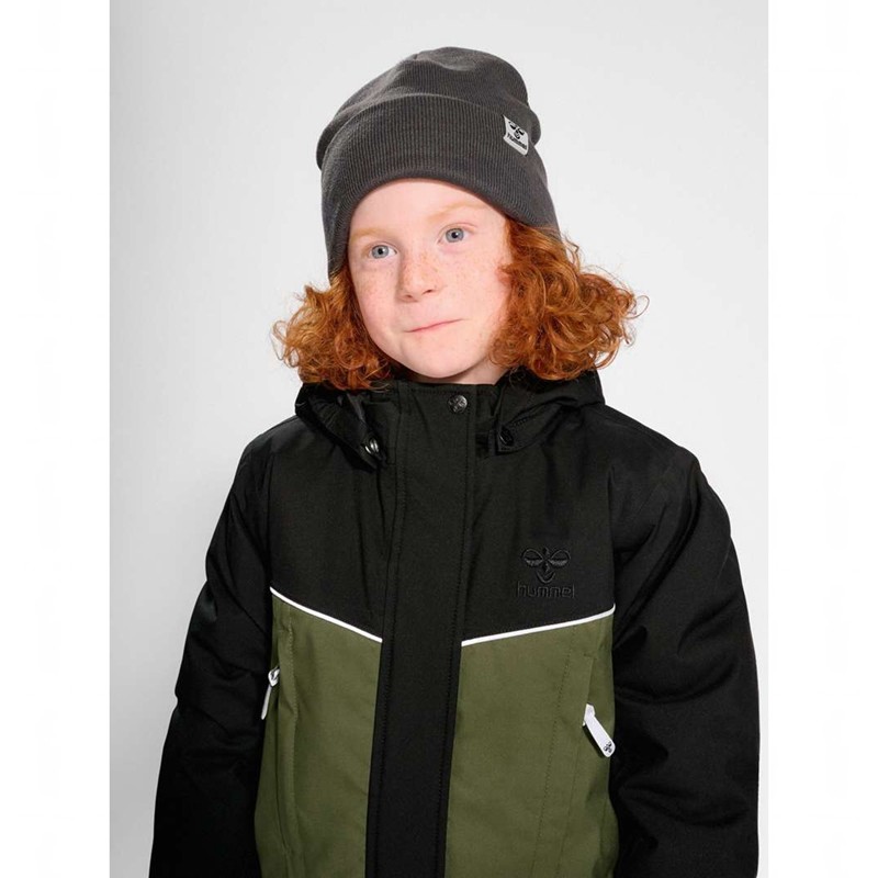 Hummel Conrad Tex Jackor Barn Olivgröna | 711190-472