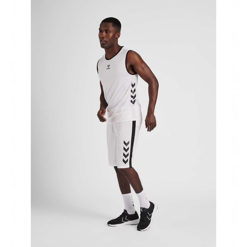 Hummel Core Xk Basket Byxor Herr Vita | 104223-141