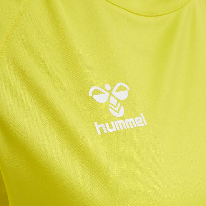 Hummel Core Xk Core Poly S/S Hoodie Dam Gula | 824514-950
