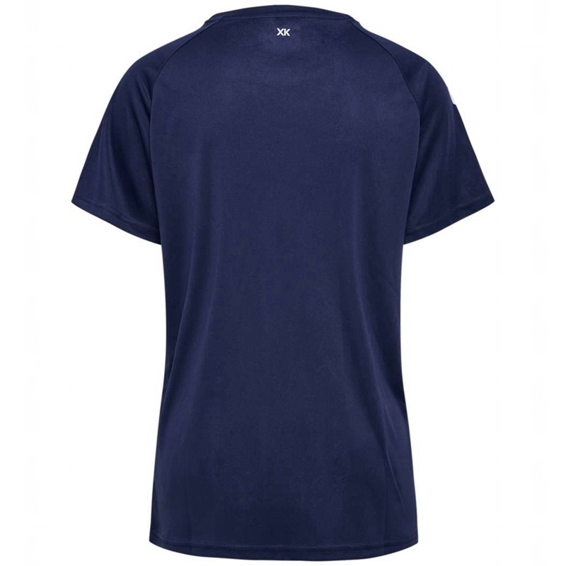 Hummel Core Xk Core Poly S/S Träningsbyxor Dam Marinblå | 993197-360