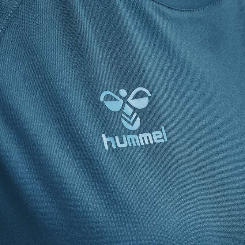 Hummel Core Xk Core Poly S/S T-shirt Dam Blå | 583549-726