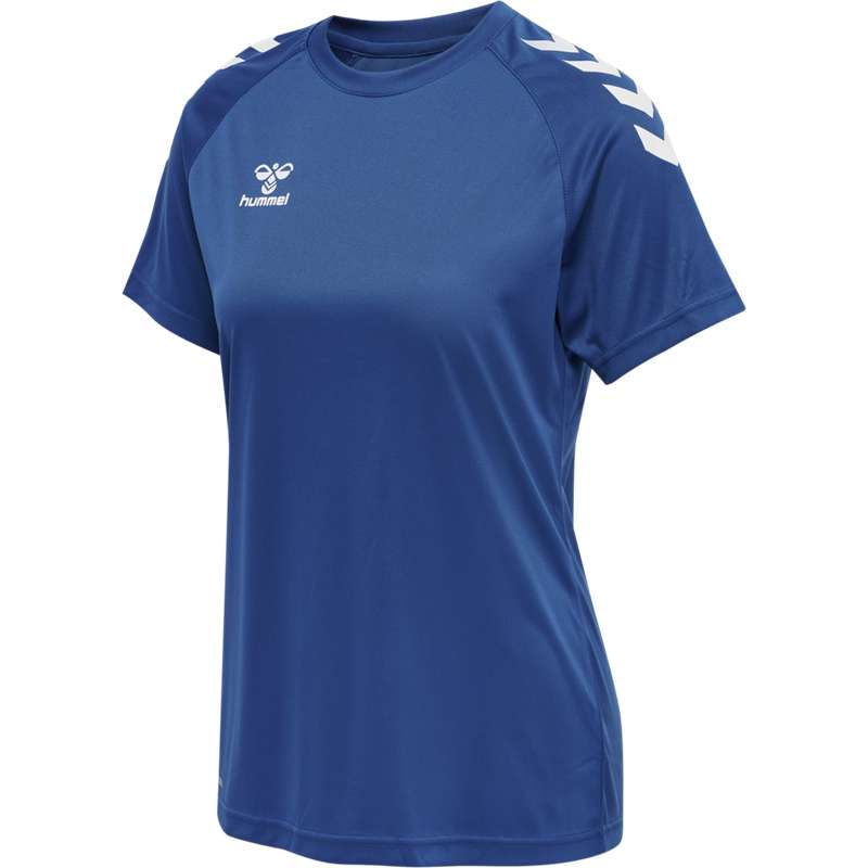 Hummel Core Xk Core Poly S/S T-shirt Dam Blå | 931095-674