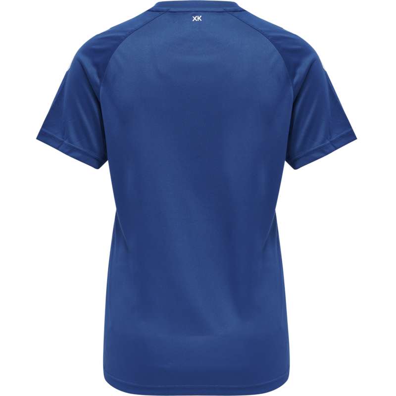 Hummel Core Xk Core Poly S/S T-shirt Dam Blå | 931095-674