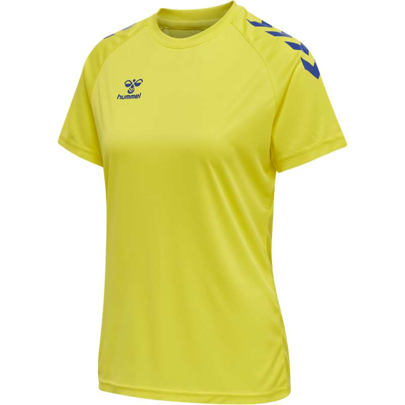 Hummel Core Xk Core Poly S/S T-shirt Dam Gula | 645561-886