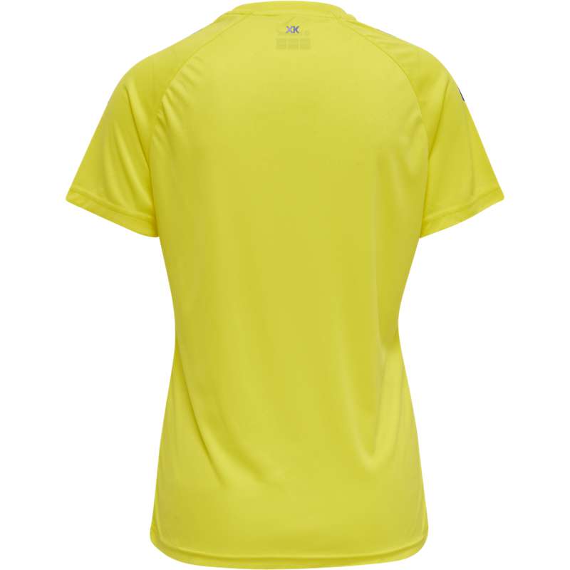 Hummel Core Xk Core Poly S/S T-shirt Dam Gula | 645561-886