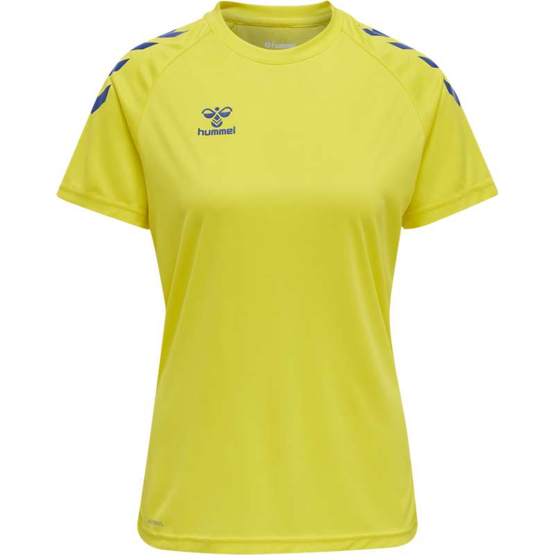 Hummel Core Xk Core Poly S/S T-shirt Dam Gula | 645561-886