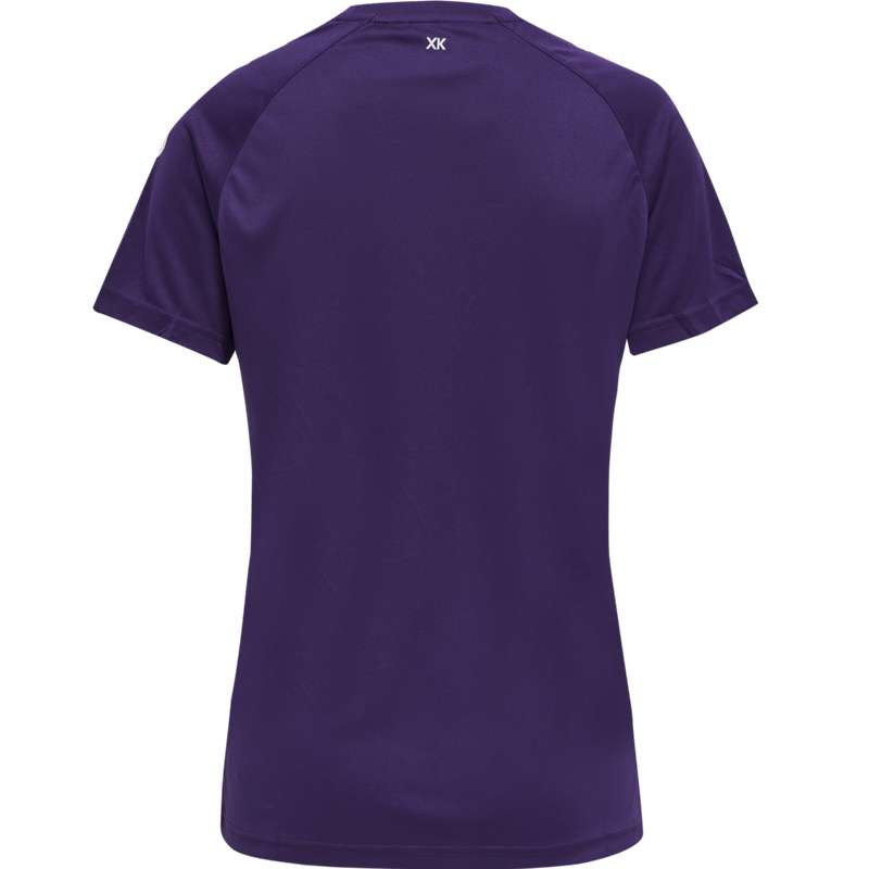 Hummel Core Xk Core Poly S/S T-shirt Dam Lila | 936625-498