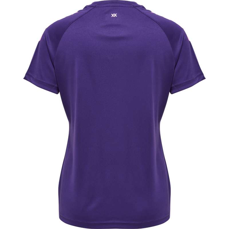 Hummel Core Xk Core Poly S/S T-shirt Dam Lila | 221345-398