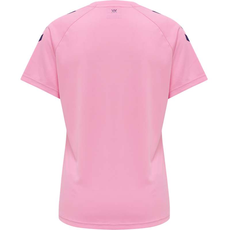 Hummel Core Xk Core Poly S/S T-shirt Dam Rosa | 579805-373