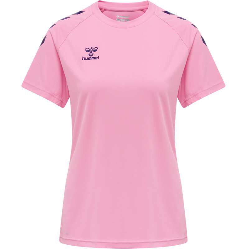 Hummel Core Xk Core Poly S/S T-shirt Dam Rosa | 579805-373