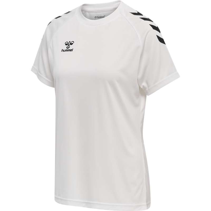 Hummel Core Xk Core Poly S/S T-shirt Dam Vita | 645879-092