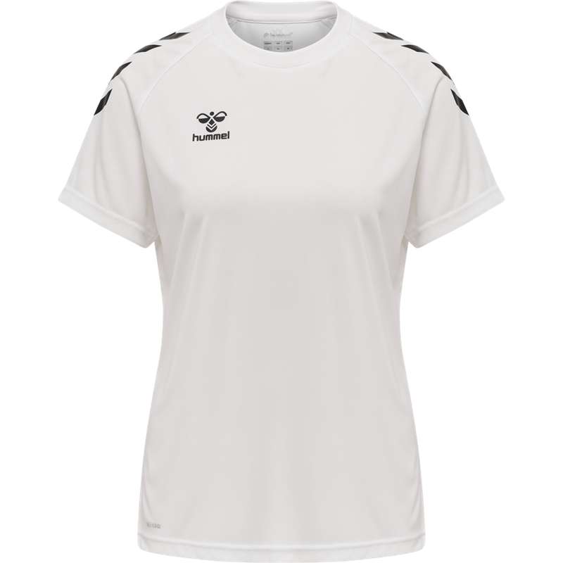 Hummel Core Xk Core Poly S/S T-shirt Dam Vita | 645879-092